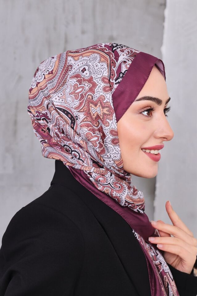 Etnik Desen Retro Soft Şal