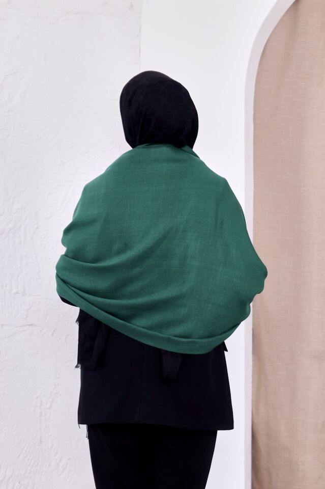 Pamuksu Pashmina Omuz Şalı Atkı