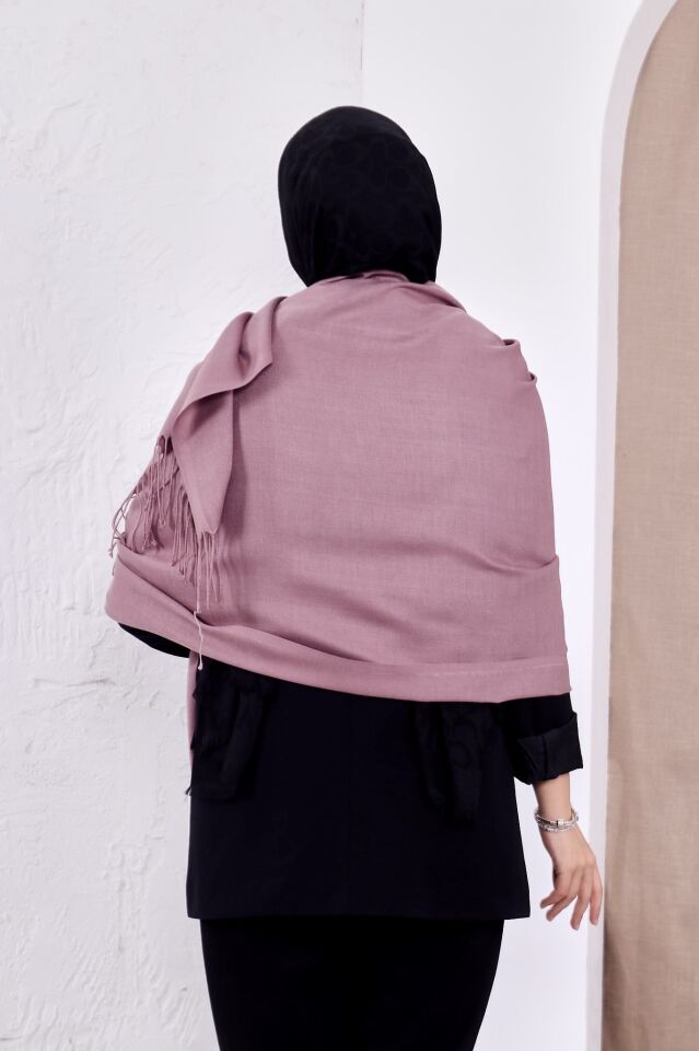 Pamuksu Pashmina Omuz Şalı Atkı