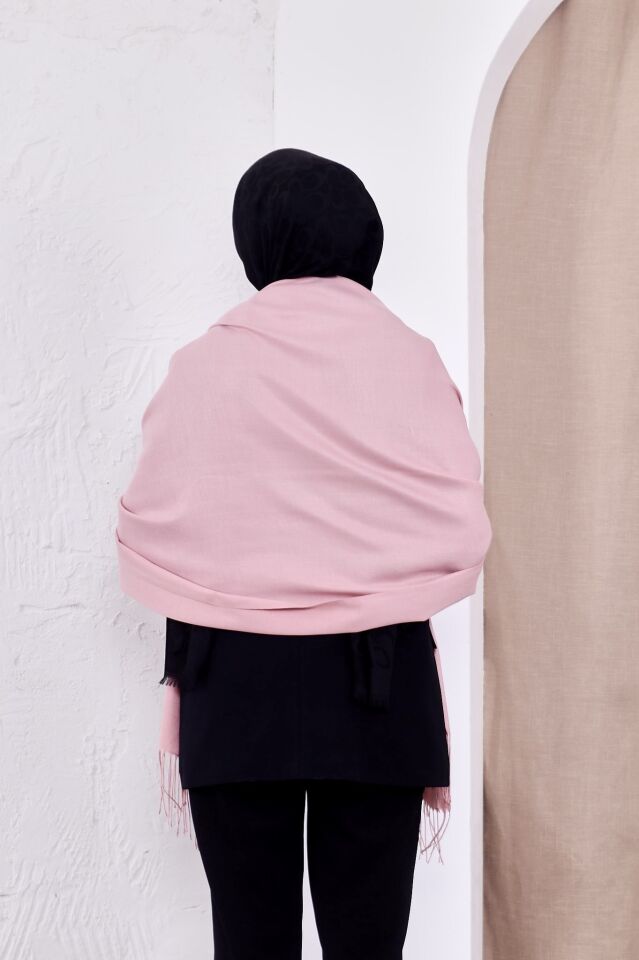 Pamuksu Pashmina Omuz Şalı Atkı
