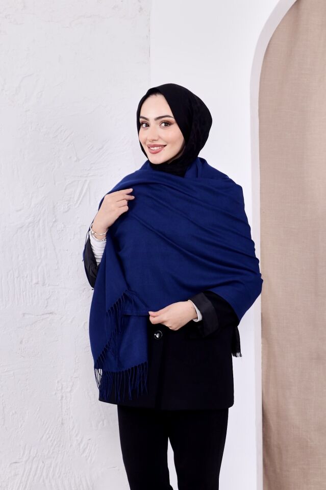 Pamuksu Pashmina Omuz Şalı Atkı