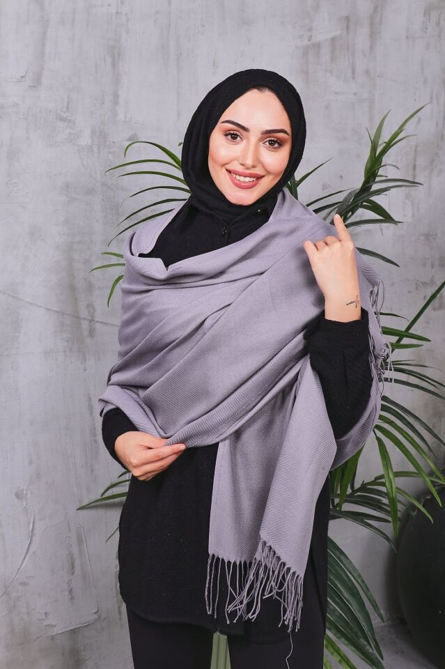 Pamuksu Pashmina Omuz Şalı Atkı