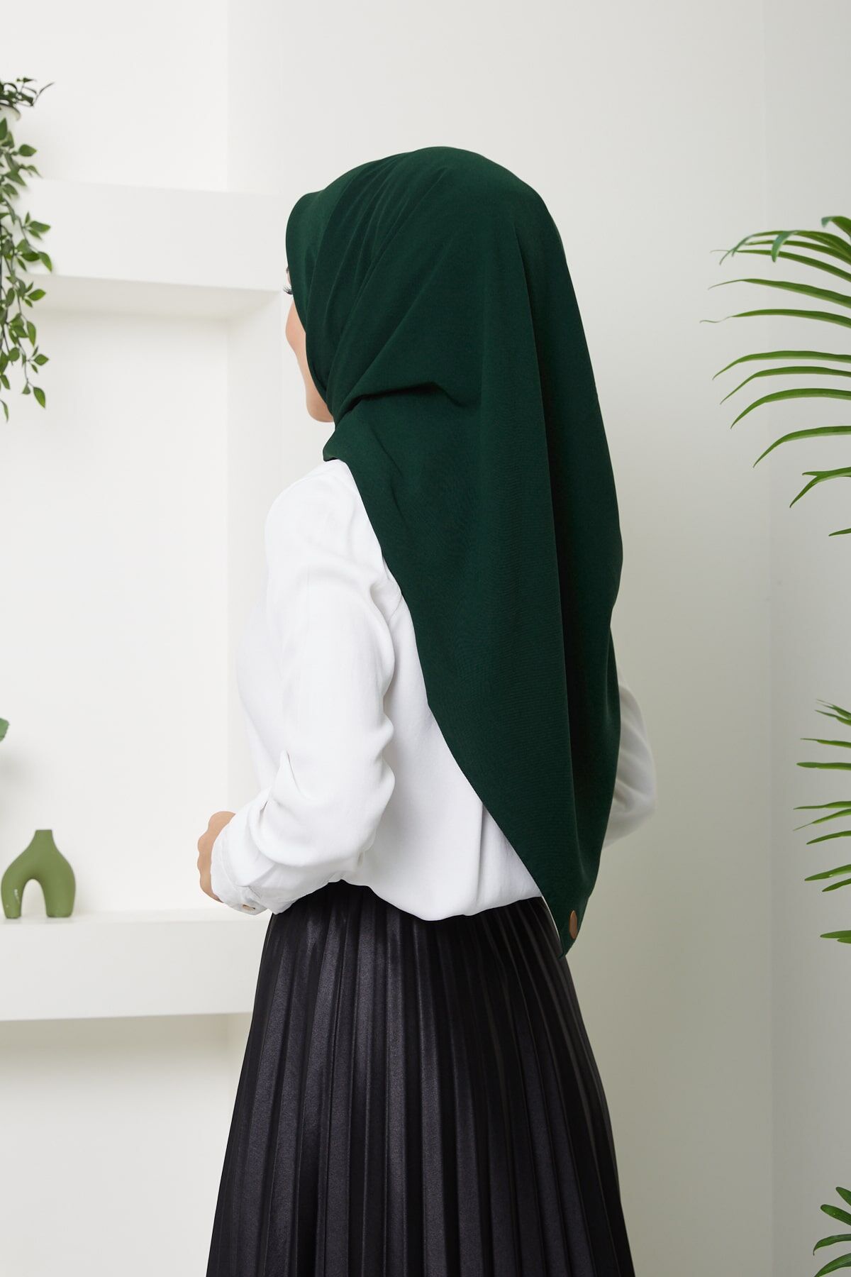 140. cm Medine İpeği Eşarp