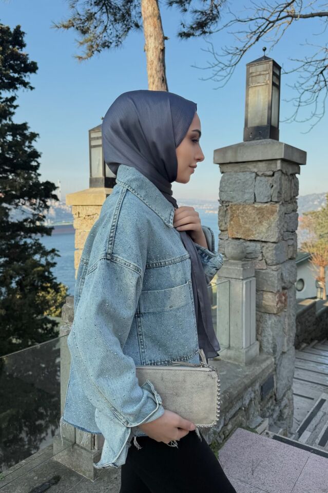 Deniz Parlak Abiye Şal