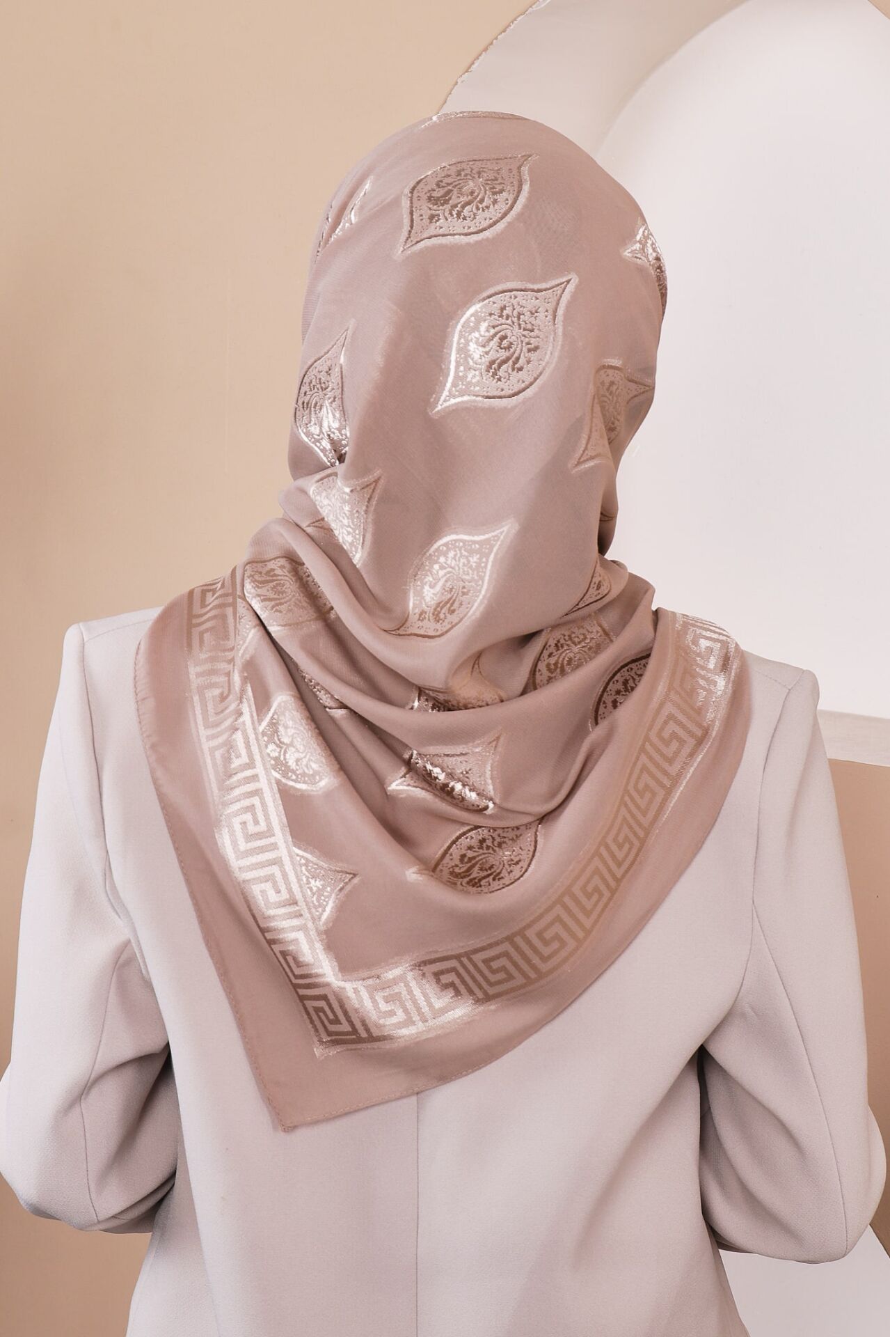 Etnik Jakar Şifon Eşarp