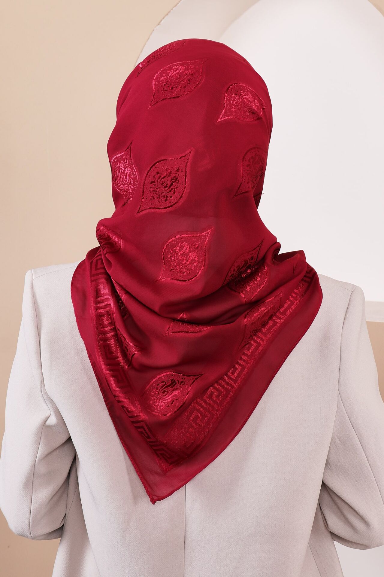 Etnik Jakar Şifon Eşarp