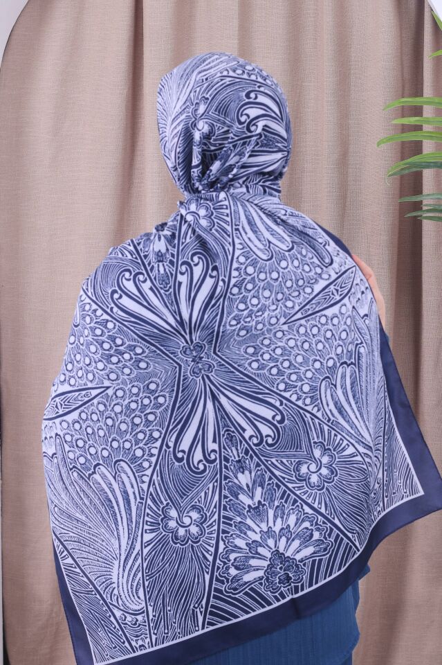 Etnik Desen Retro Soft Şal