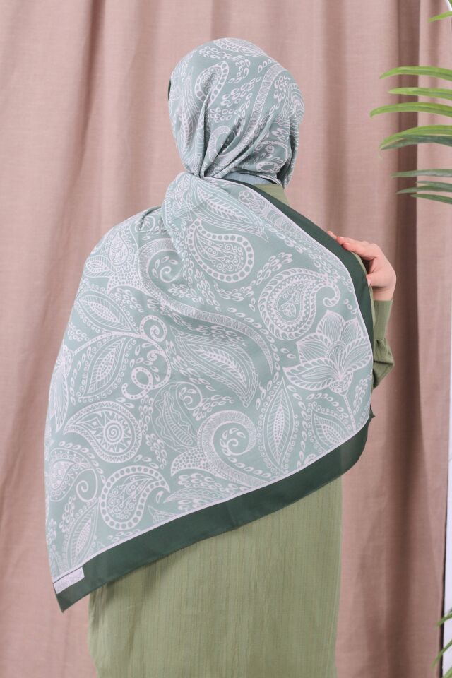 Etnik Desen Retro Soft Şal