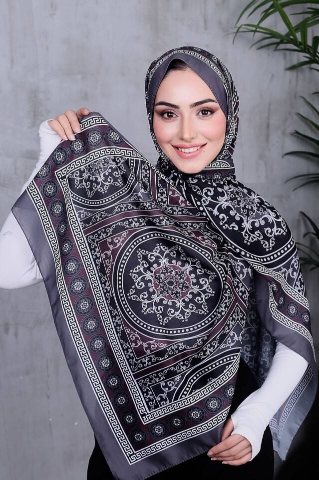 Etnik Desen Retro Soft Şal