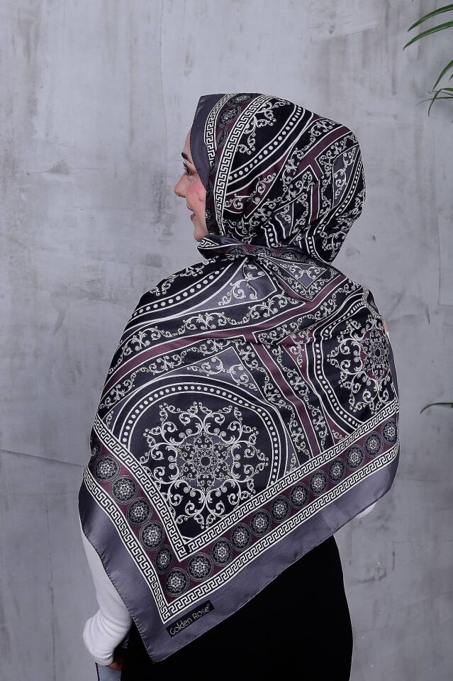 Etnik Desen Retro Soft Şal
