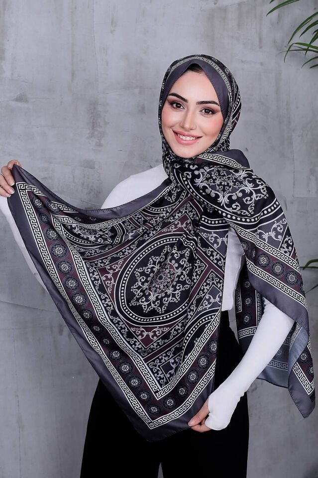 Etnik Desen Retro Soft Şal