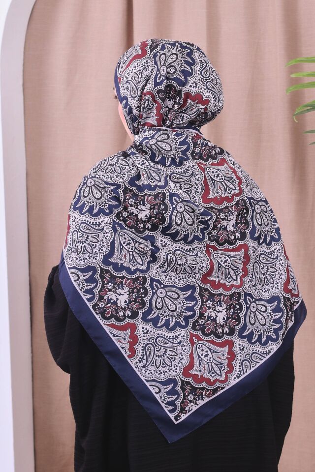 Etnik Desen Retro Soft Şal