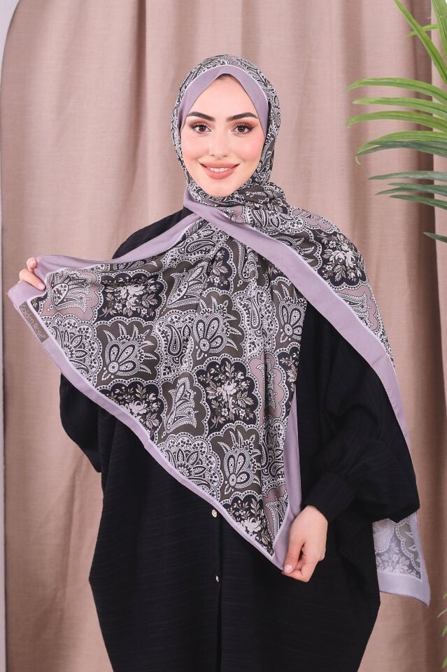 Etnik Desen Retro Soft Şal