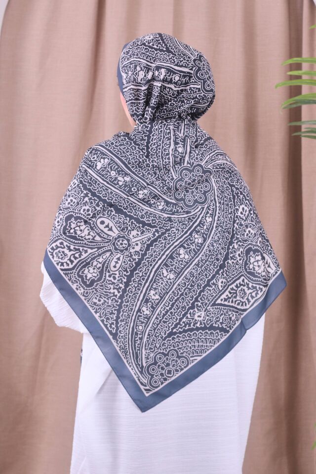 Etnik Desen Retro Soft Şal