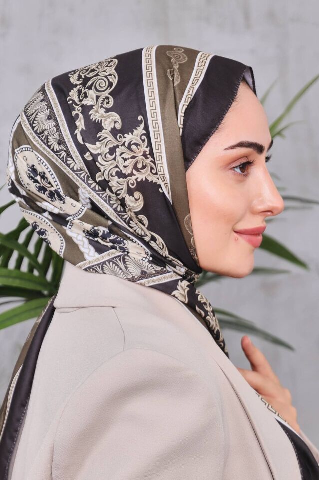 Etnik Desen Retro Soft Şal