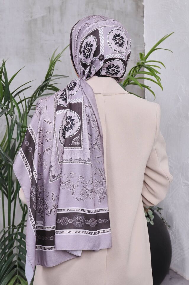Etnik Desen Retro Soft Şal