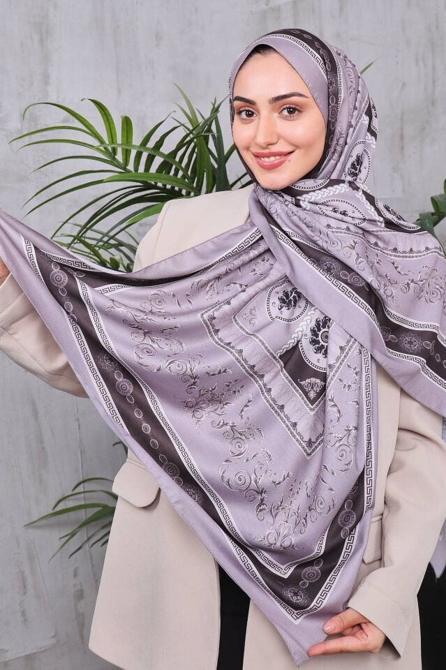 Etnik Desen Retro Soft Şal