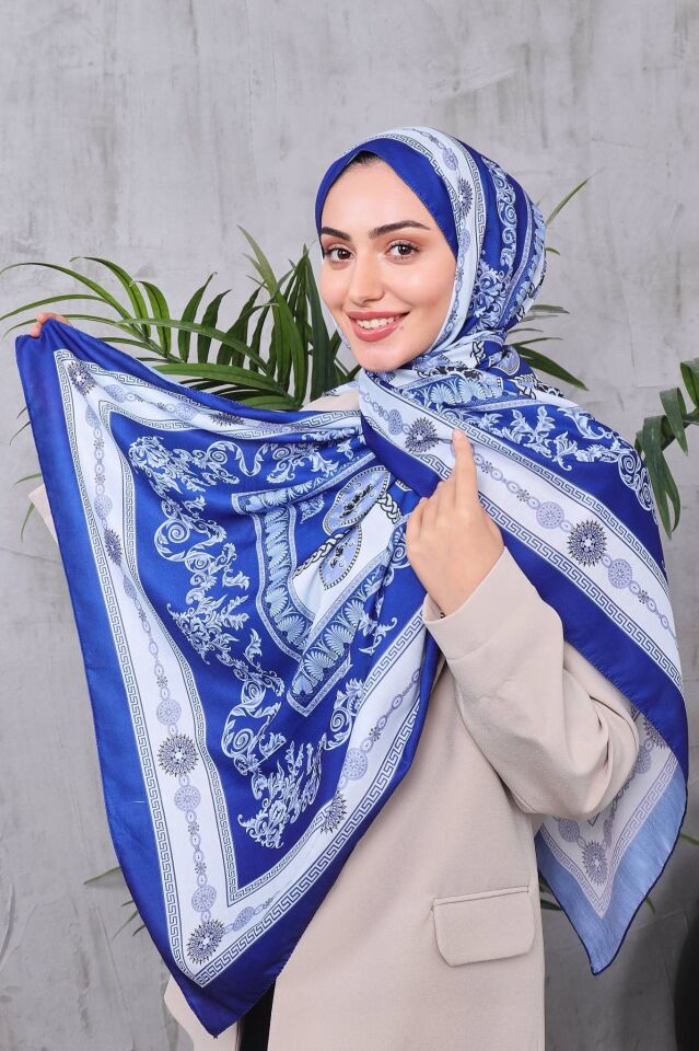 Etnik Desen Retro Soft Şal