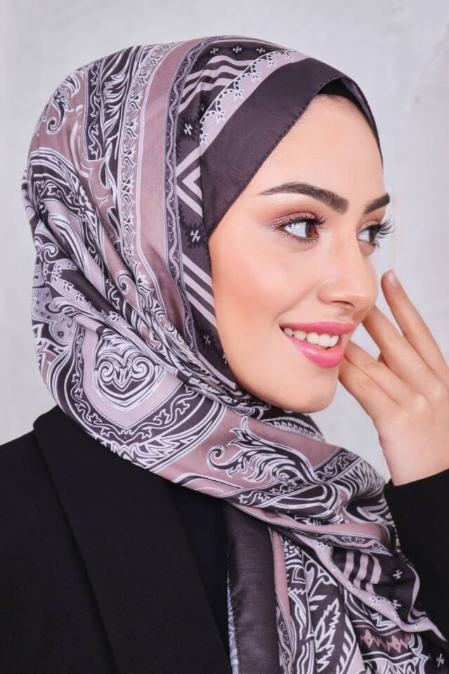 Etnik Desen Retro Soft Şal