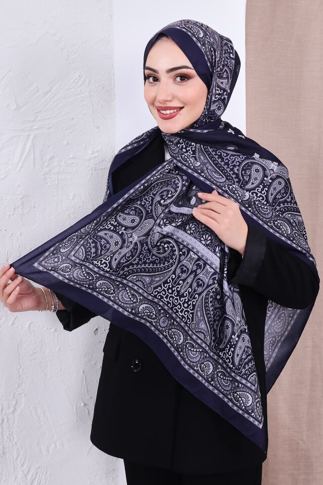 Etnik Desen Retro Soft Şal