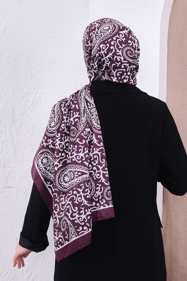 Etnik Desen Retro Soft Şal