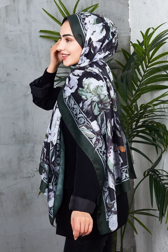 Daisy Soft Çiçek Desenli Şal